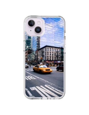 Coque iPhone 14 Plus New York Taxi - Anaëlle François