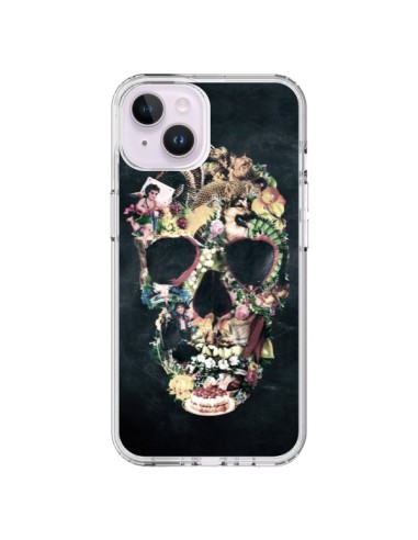Coque iPhone 14 Plus Skull Vintage Tête de Mort - Ali Gulec