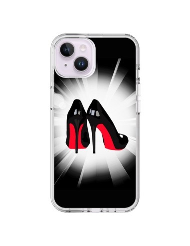 Coque iPhone 14 Plus Chaussures Semelles Rouges Red Soles Femme - Aurelie Scour