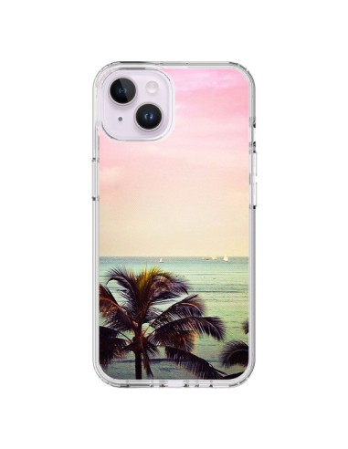 Coque iPhone 14 Plus Sunset Palmier Palmtree - Asano Yamazaki