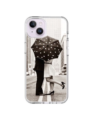 iPhone 14 Plus Case Secret Behind The Umbrella Love Couple - Asano Yamazaki