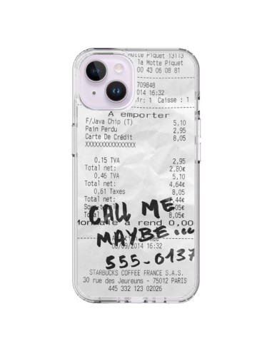 Coque iPhone 14 Plus Call me maybe - Benoit Bargeton