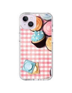 Coque iPhone 14 Plus Petit Dejeuner Cupcakes - Benoit...