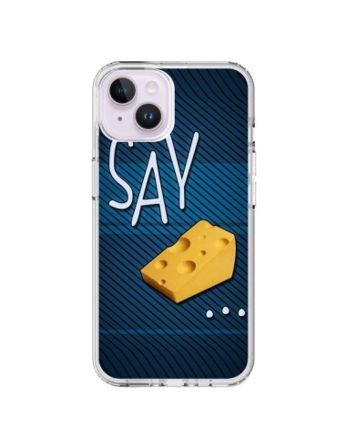 Coque iPhone 14 Plus Say Cheese Souris - Bertrand Carriere