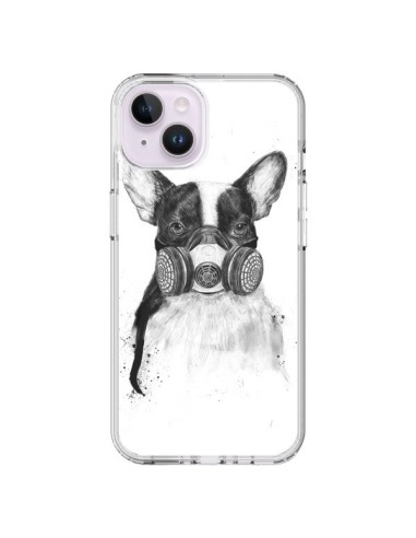 iPhone 14 Plus Case Tagueur Bulldog Dog Big City - Balazs Solti