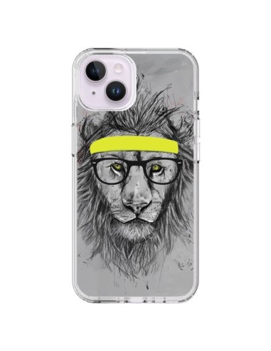 Cover iPhone 14 Plus Hipster Leone - Balazs Solti