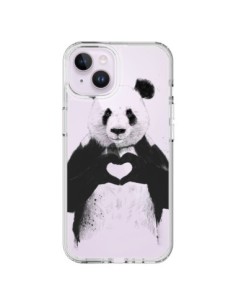 iPhone 14 Plus Case Panda All You Need Is Love Lion -...