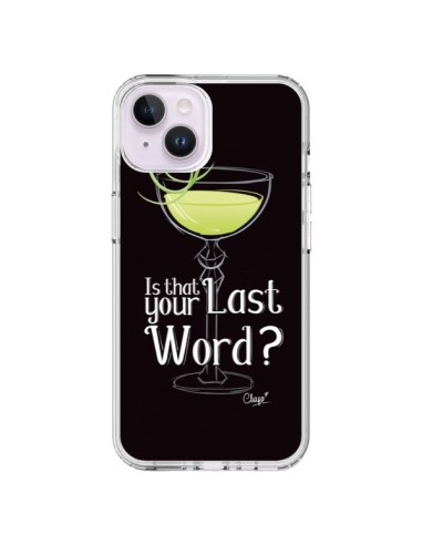 Cover iPhone 14 Plus Is that your Last Word Cocktail Barman - Chapo