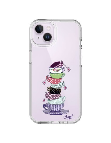 Cover iPhone 14 Plus Tazza da Té Trasparente - Chapo