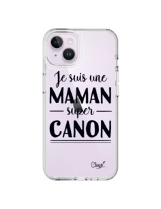 Cover iPhone 14 Plus Sono una Mamma Super Trasparente -...