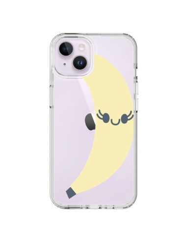 Coque iPhone 14 Plus Banana Banane Fruit Transparente - Claudia Ramos