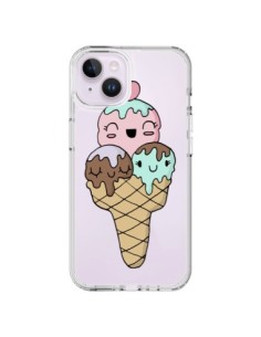 Coque iPhone 14 Plus Ice Cream Glace Summer Ete Cerise...