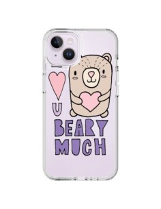 Cover iPhone 14 Plus I Amore You Beary Much Nounours...