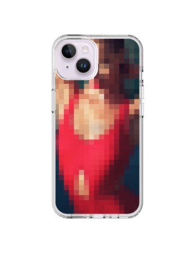 Coque iPhone 14 Plus Summer Girl Pixels - Danny Ivan