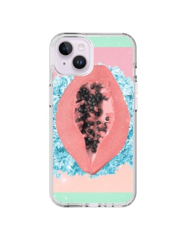 Coque iPhone 14 Plus Papaya Rocks Fruit - Danny Ivan