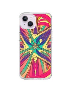Coque iPhone 14 Plus Veins Veines Azteque Vagues - Danny...