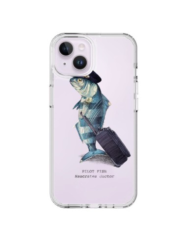 iPhone 14 Plus Case The Pilot Fish Clear - Eric Fan