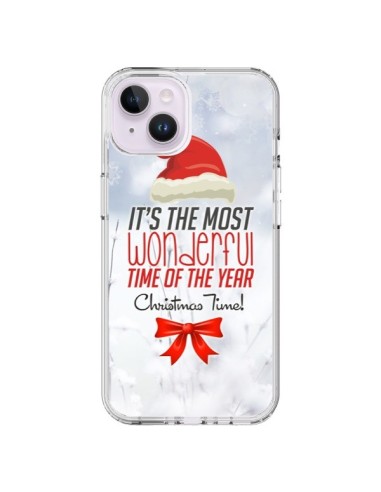 Cover iPhone 14 Plus Buon Natale - Eleaxart