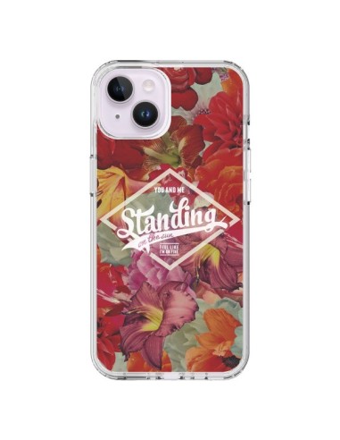 Coque iPhone 14 Plus Standing On The Sun Fleur - Eleaxart