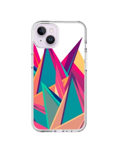 Coque iPhone 14 Plus Triangles Intensive Pic Azteque - Eleaxart