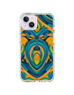iPhone 14 Plus Case Heart Aztec - Eleaxart