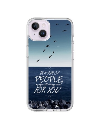 Coque iPhone 14 Plus Sea Mer Plage - Eleaxart