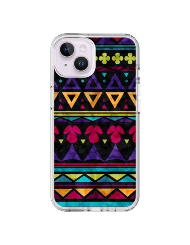 Coque iPhone 14 Plus Triangles Pattern Azteque - Eleaxart