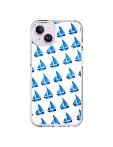 Coque iPhone 14 Plus Bateau Voilier Barquitos - Eleaxart