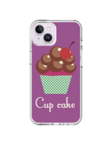 Coque iPhone 14 Plus Cupcake Cerise Chocolat -  Léa Clément