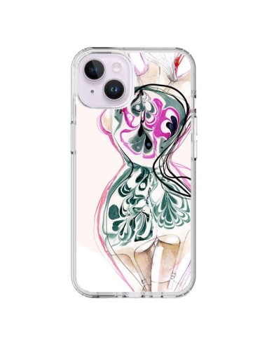 iPhone 14 Plus Case Floral Girl - Elisaveta Stoilova