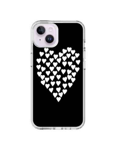 Cover iPhone 14 Plus Cuore nei cuori Bianco - Project M