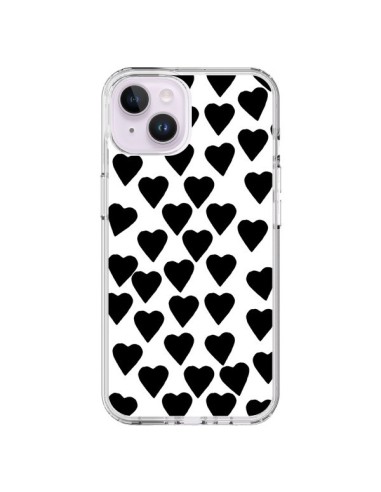 Coque iPhone 14 Plus Coeur Noir - Project M