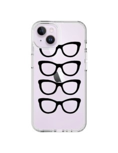 Coque iPhone 14 Plus Sunglasses Lunettes Soleil Noir...