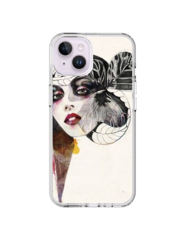 Coque iPhone 14 Plus Flower Girl - Felicia Atanasiu