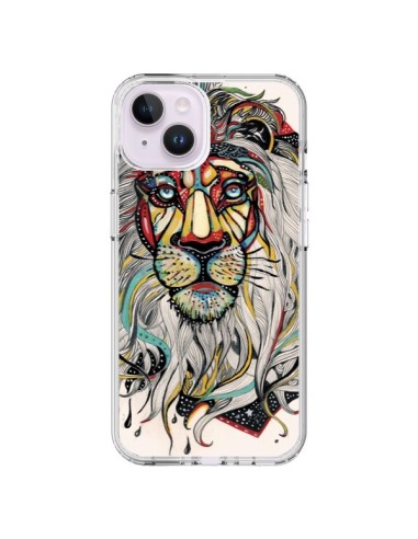 Coque iPhone 14 Plus Lion Leo - Felicia Atanasiu
