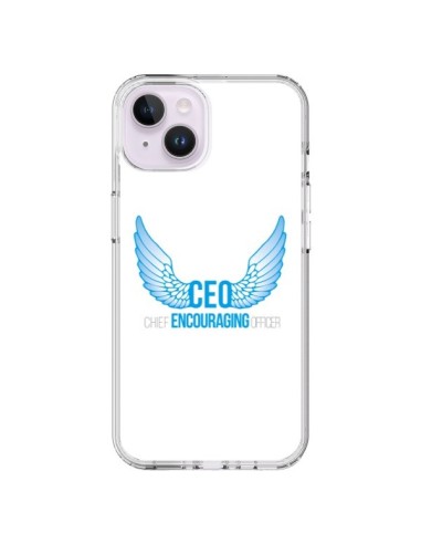 Coque iPhone 14 Plus CEO Chief Encouraging Officer Bleu - Shop Gasoline