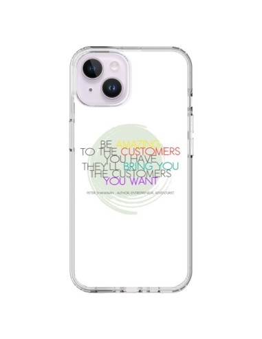 Coque iPhone 14 Plus Peter Shankman, Customers - Shop Gasoline