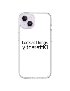 Coque iPhone 14 Plus Look at Different Things Black -...