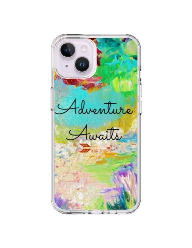 Coque iPhone 14 Plus Adventure Awaits Fleurs - Ebi Emporium