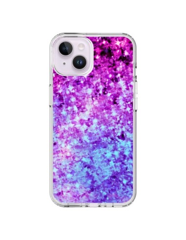 Coque iPhone 14 Plus Radiant Orchid Galaxy Paillettes - Ebi Emporium