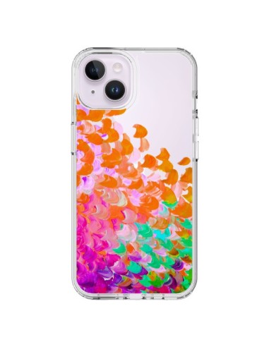 Coque iPhone 14 Plus Creation in Color Orange Transparente - Ebi Emporium