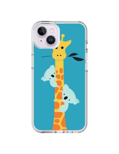 Coque iPhone 14 Plus Koala Girafe Arbre - Jay Fleck
