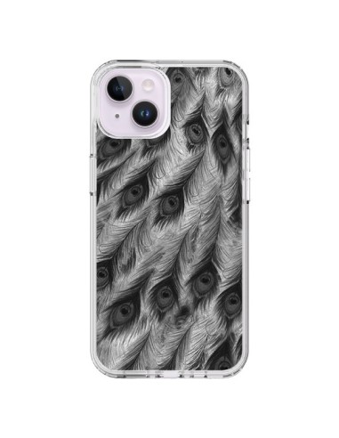 Coque iPhone 14 Plus Paon Robe - Jenny Liz Rome