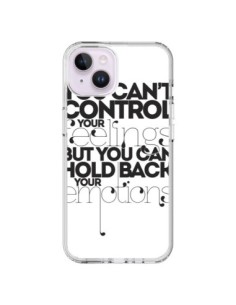 Coque iPhone 14 Plus Feelings Sentiments Emotions -...