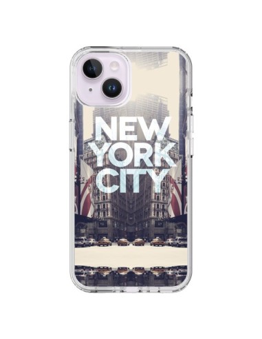 Coque iPhone 14 Plus New York City Vintage - Javier Martinez