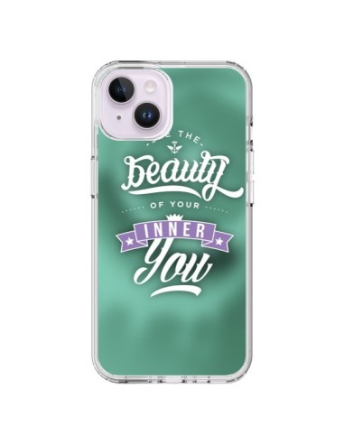 Coque iPhone 14 Plus Beauty Vert - Javier Martinez