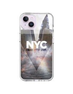 Cover iPhone 14 Plus I Love New York City Grigio - Javier...