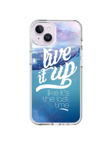 Coque iPhone 14 Plus Last Time Bleu - Javier Martinez