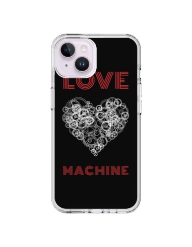 Coque iPhone 14 Plus Love Machine Coeur Amour - Julien Martinez