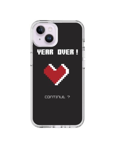 Coque iPhone 14 Plus Year Over Love Coeur Amour - Julien Martinez